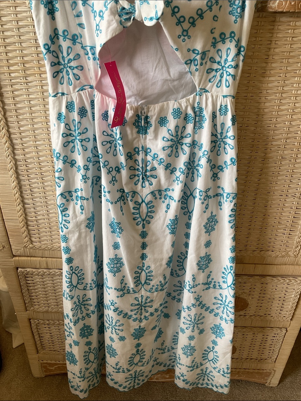 Lillyanne Eyelet MIDI Dress NWT - Picture 10 of 12